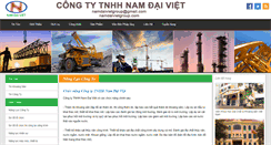 Desktop Screenshot of namdaivietgroup.com
